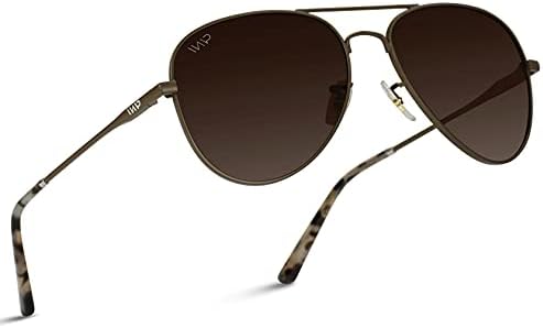 WearMe Pro - Polarized Aviator Style Classic Aviator Sunglasses