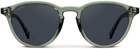 WearMe Pro WMP Eyewear – Men’s Round Performance Golf Sunglasses: Polarized, Anti-Reflective Lenses and Non-Slip Nose Pads