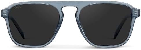 WearMe Pro Polarized Modern Aviator Single-Bridge Square Men's Sunglasses
