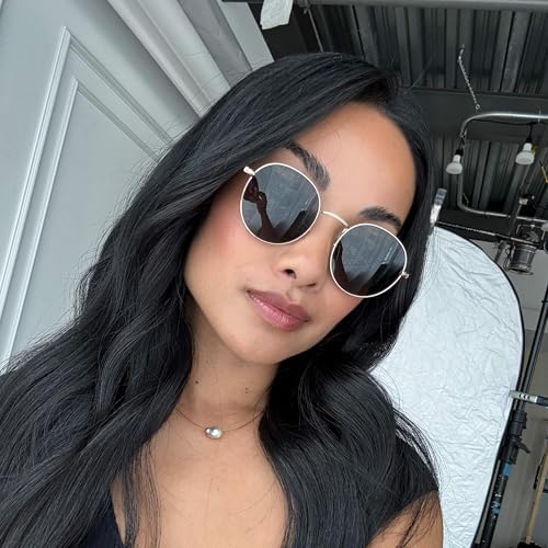 WearMe Pro - Reflective Round Fashion Sunglasses